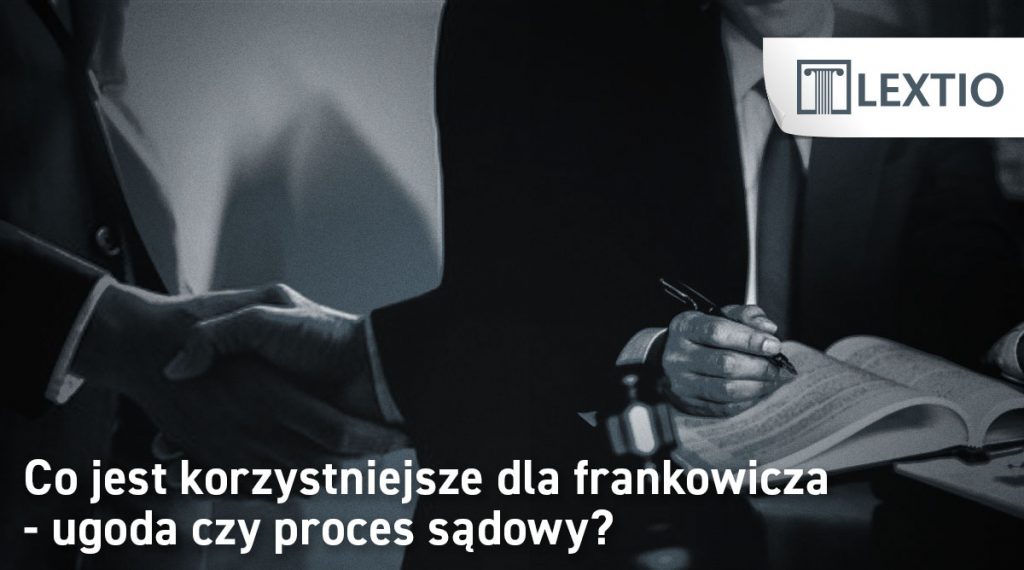 ugoda czy sprawa CHF