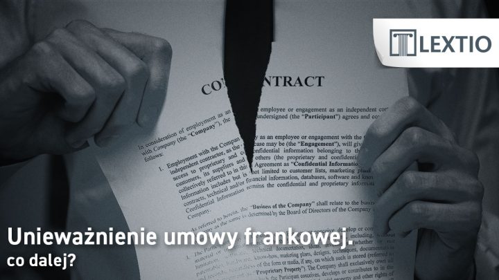 unieważnienie umowy CHF