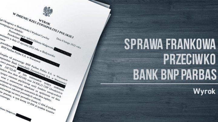 wyrok franki bnp paribas